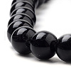 Natural Black Onyx Beads Strands G-S259-19-12mm-3