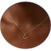 Fashionable Brass Letter Heart Pendant Necklaces for Women FS-WGD0E1D-03-1