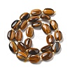 Natural Tiger Eye Beads Strands G-H005-A10-02-3