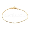 Stainless Steel Cable Chain Bracelets for Men Women BJEW-G736-11G-1