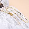 Natural Baroque Pearl Pendant Necklaces NJEW-JN03086-6