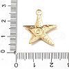 304 Stainless Steel Pendants STAS-I334-02G-01-3