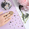 SOFPLATE 840Pcs 7 Styles Opaque Acrylic Beads OACR-SP0001-27-3