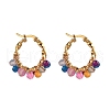 201 Stainless Steel Hoop Earrings EJEW-JE04223-3