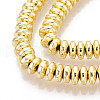 Electroplate Non-magnetic Synthetic Hematite Bead Strands G-Q465-11G-3