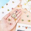 ARRICRAFT 20Pcs 2 Style Iron Lantern Charms IFIN-AR0001-19-3
