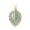 Natural Mixed Stone Pendants PALLOY-JF01789-2