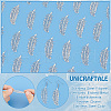Unicraftale 50Pcs 201 Stainless Steel Filigree Pendants STAS-UN0058-06-5