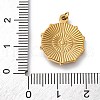 304 Stainless Steel Rhinestone Pendants STAS-I331-01G-3