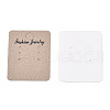 Paper Jewelry Earring Display Cards CDIS-M005-16-2
