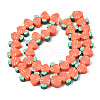 Handmade Polymer Clay Bead Strands CLAY-N011-47-2