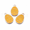 Alloy Enamel Pendants X-ENAM-S115-160-1