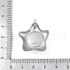 304 Stainless Steel Pendants STAS-B092-13P-3