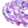 Synthetic Moonstone Beads Strands G-E573-02B-11-4