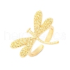 Brass Cuff Rings for Women RJEW-U047-36G-4