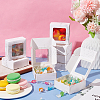 Marble Print Paper Candy Storage Box CON-WH0084-92B-5