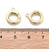 Rack Plating Brass Spring Rings Clasps KK-H449-58G-01-NR-3