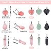 SUNNYCLUE 9Pcs 9 Style Natural & Synthetic Mixed Gemstone Pendants G-SC0001-73-2