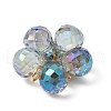 Transparent Glass Pendants PALLOY-MZ00645-01-4