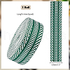   5 Yards Ethnic Style Polyester Jacquard Striped Ribbon OCOR-PH0004-17C-2