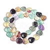 Natural Colorful Fluorite Beads Strands G-B022-06C-01-4
