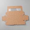 Paper with PVC Cake Pop Holder Box CON-WH0112-002B-1