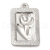 Non-Tarnish 304 Stainless Steel Pendants STAS-D084-19P-2