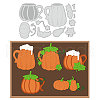 Autumn Carbon Steel Cutting Dies Stencils DIY-WH0309-1108-1