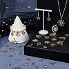 SUPERFINDINGS 2 Bags 2 Colors Tibetan Style Pendants FIND-FH0003-66-2