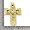 Brass Micro Pave Cubic Zirconia Pendants KK-U072-39G-3