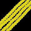 Transparent Glass Beads Strands EGLA-A034-T8mm-MD29-2