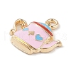 Alloy Enamel Pendants ENAM-Z010-27A-KCG-2