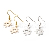 Brass Best Friend Dangle Earrings Sets for Friendship Gifts EJEW-JE04545-1