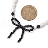 Natural Cultured Freshwater Pearl Beaded Necklaces NJEW-TA00170-3