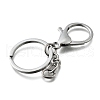Alloy & Iron Keychain Clasps FIND-Q003-02P-2