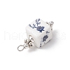 Handmade Printed Porcelain Pendants PALLOY-JF03965-01-5