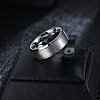 201 Stainless Steel Finger Rings for Men WG1765E-24-1