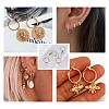 Stainless Steel Hoop Earrings STAS-TA0001-23B-12