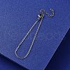 304 Stianless Steel Cable Chain Bracelet Making STAS-CJ0001-134P-7