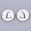 Natural Freshwater Shell Links Connectors SHEL-S276-120L-2
