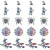 CHGCRAFT 20Pcs 5 Style Plated Alloy Pendants FIND-CA0005-72-1