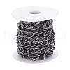 3m Aluminium Twisted Curb Chains CHA-YW0001-04B-3