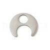 304 Stainless Steel Pendants STAS-Q354-03P-1