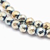 Electroplate Non-magnetic Synthetic Hematite Beads Strands G-L486-E-19-2