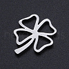Non-Tarnish 201 Stainless Steel Filigree Joiners Links STAS-N090-JN827-1-2