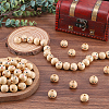 Gorgecraft 120Pcs Unfinished Natural Wood Beads WOOD-GF0002-21A-4