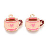 Mother's Day Alloy Enamel Pendants ENAM-T022-29-1