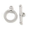 Non-Tarnish 304 Stainless Steel Toggle Clasps STAS-L278-004P-1