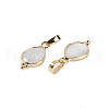 Natural White Moonstone Faceted Pendans KK-L218-004G-04-2