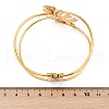 304 Stainless Steel Glass Hinged Bangles for Women BJEW-M082-06G-01-4
